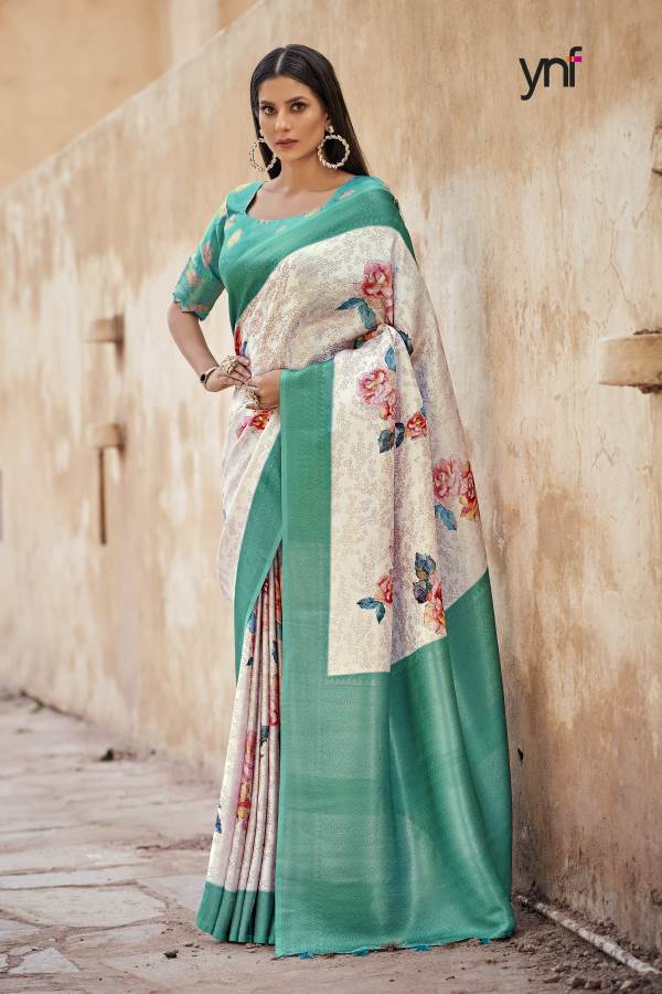 Ynf Beautiful  Designer Festive Wear Latest Banarasi Silk Saree Collection