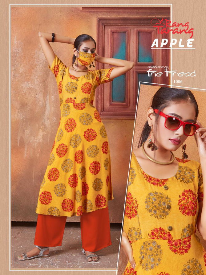 Rang Tarang Latest Designer Printed Collection Of Stylish Kurtis 