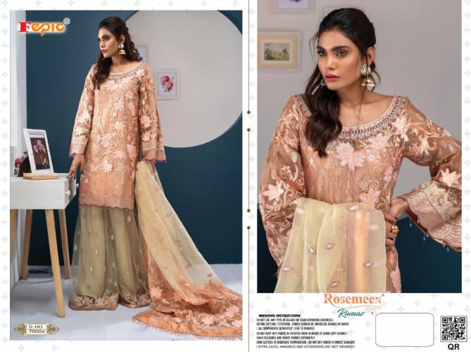Fepic Rosemeen Riwaaz Latest Exclusive Collection Designer Pakistani Suits 