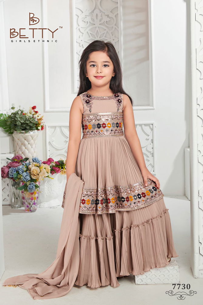 Betty 7730 Girls Sharara Suits Kids Catalog