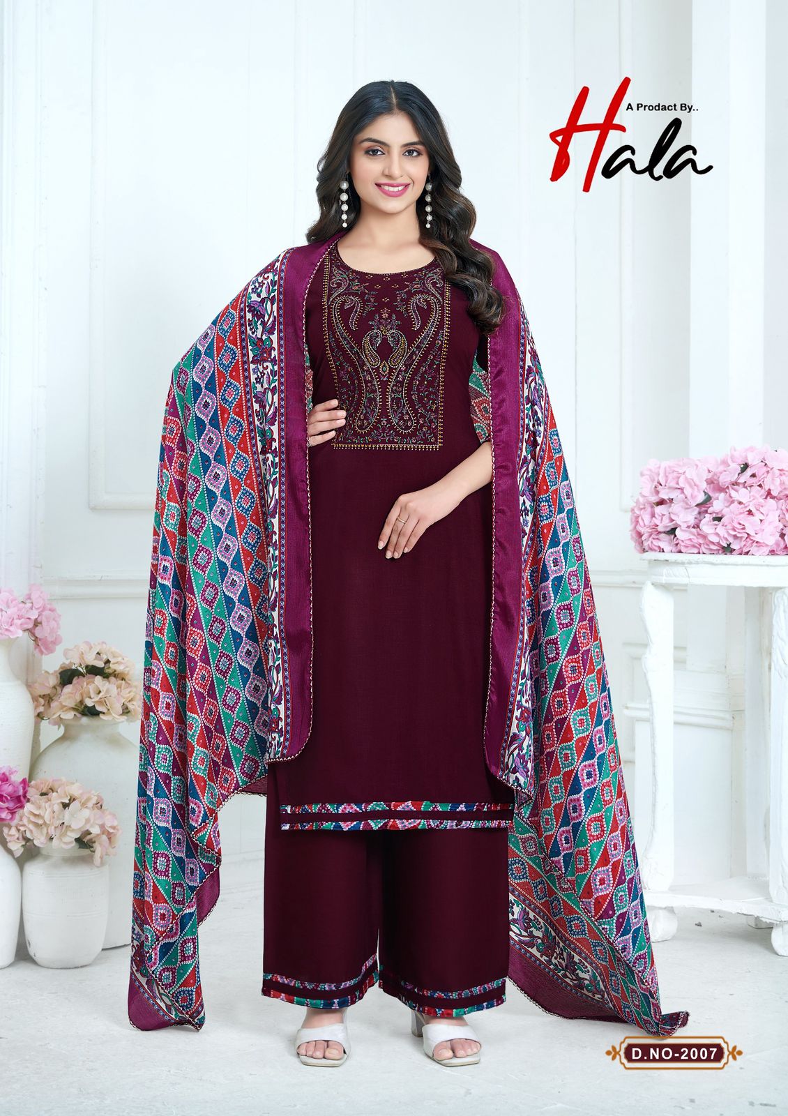 Nigaar Vol 2 By Hala Rayon Slub Dress Material Wholesale Price In Surat