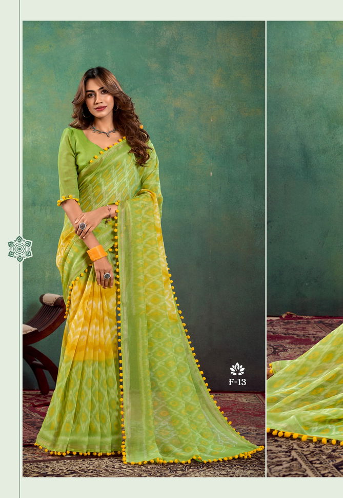 Pumpum 13 By Sr Mul Mul Cotton Daily Wear Saree Exporters In India