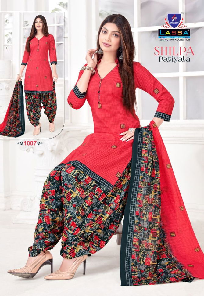 Arihant Lassa Shilpa Cotton Printed Daily Wear Dress Material