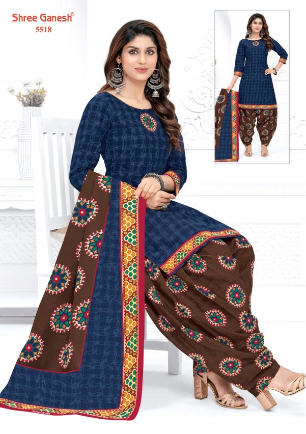 Shree Ganesh Panchi 6 Regular Wear Cotton Printed Dress Material Collection