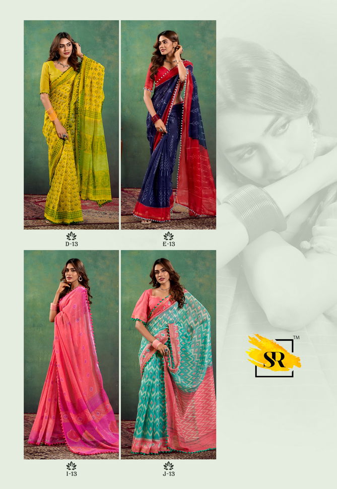 Pumpum 13 By Sr Mul Mul Cotton Daily Wear Saree Exporters In India