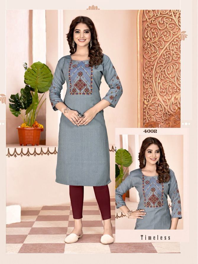 Kit Kat Vol 4 By Colourpix Rayon Weaving Designer Kurtis Catalog
