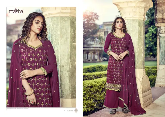 Koraa by Maisha Georgette Sharara Suits Exporters In India