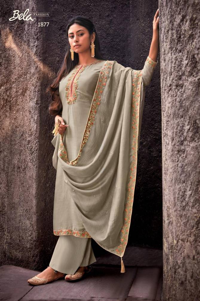 Bela Ziba 1872 Series Designer Festive Wear Cotton Silk Salwar Kameez Collection