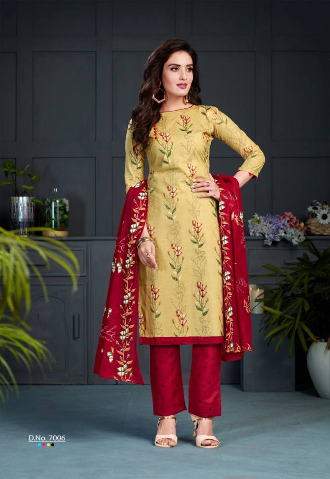 SC Laadki vol 7 Latest Designer Casual Wear Cotton Printed Dress Material Collection 