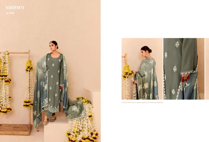 Sajda Vol 53 By Kimora Heer Fancy Embroidery Salwar Suits Orders In India