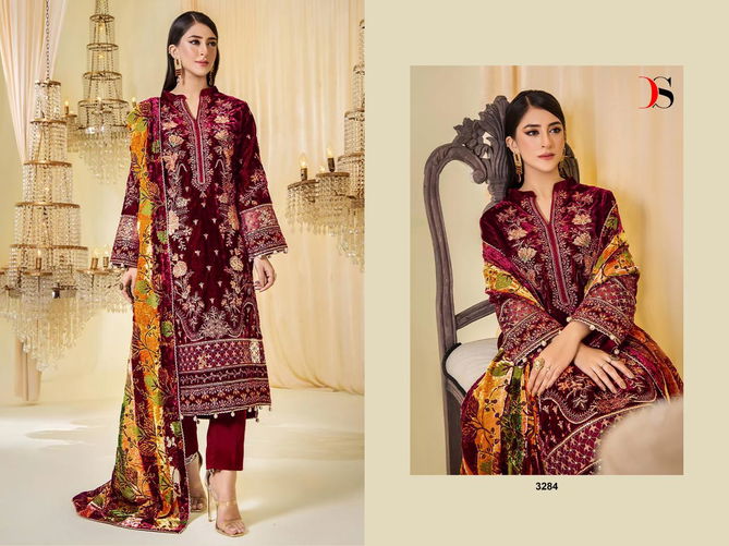 Sana Safinaz Velvet By Deepsy Pakistani Suits Exporters In India