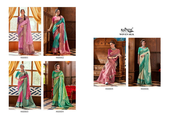 Roseberry Silk By Rajpath Pure Weaving Silk Sarees Online Wholesale