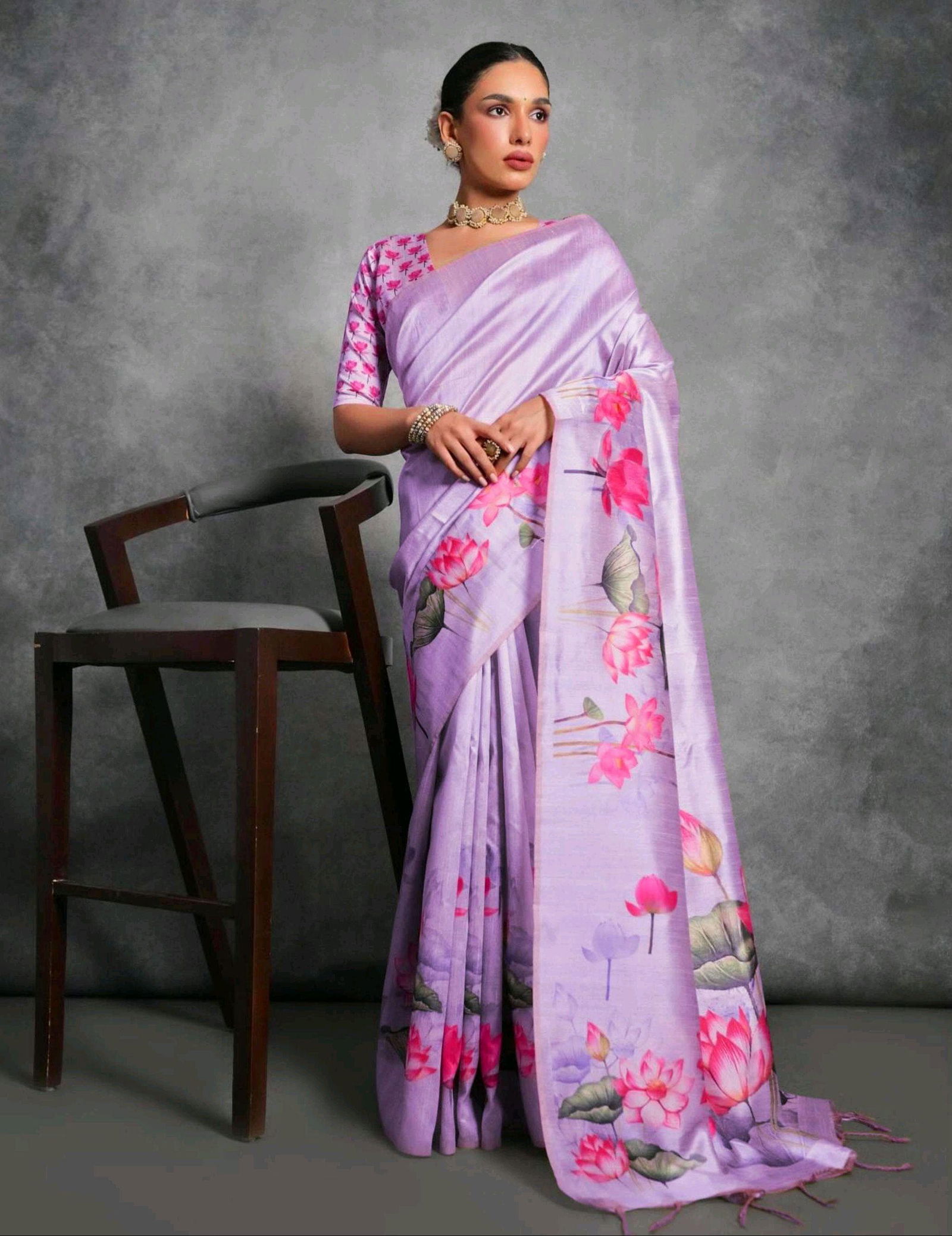 Kamal Bagh By Rajyog Tusser Silk Saree Wholesalers In Delhi