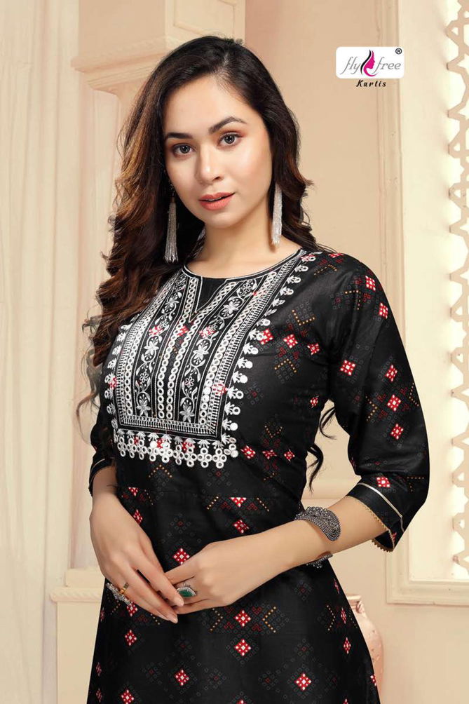 Fly Free Senorita Fancy Designer Ethnic Wear Anarkali Long Kurti Collection