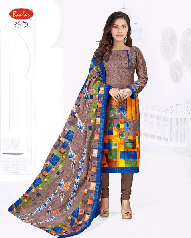 Baalar Zaara 7 New Collection Of Pure Cotton Printed Dress Material 