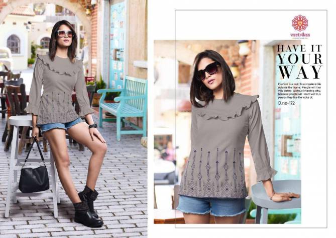 Vastrikaa Has Launched New Design Fancy Party Wear Tops 