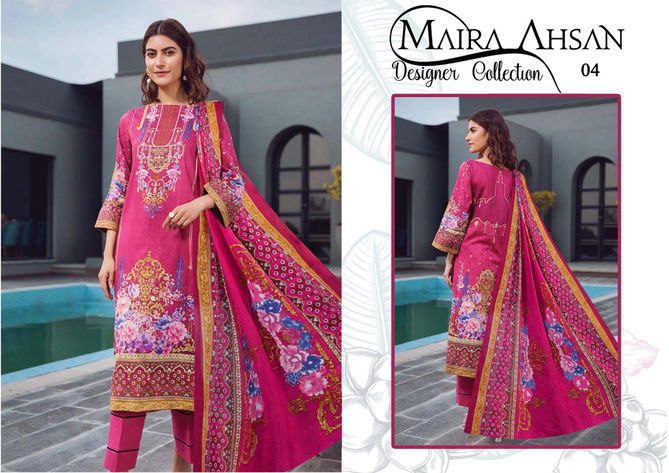 Maira Ahsan Designer Collection 1 Fancy Designer Casual Wear  Karachi Dress Material Collection
