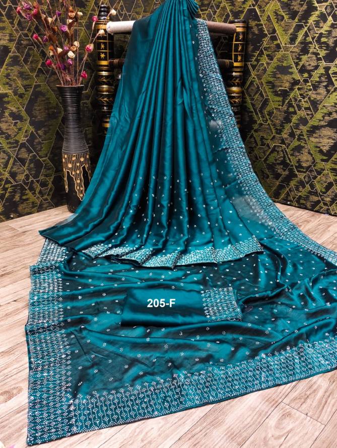 205 A To H By Suma Designer Rangoli Sarees Wholesale Online