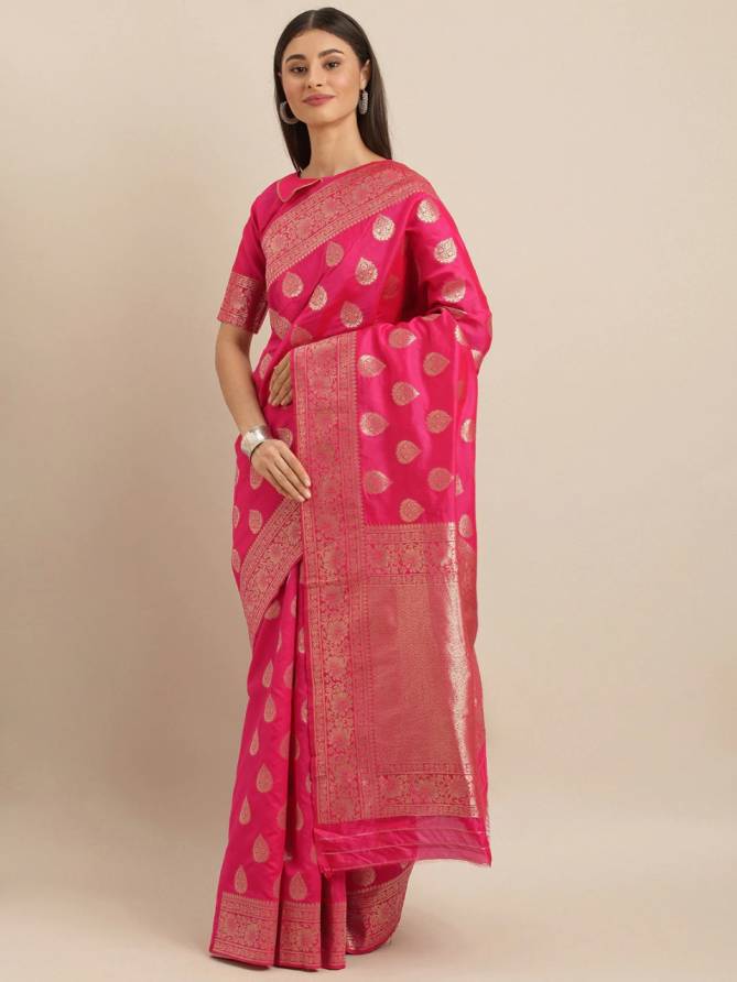 Rich Pallu 4 Fancy Casual Wear Designer Silk Blend Printed Sarees Collection
