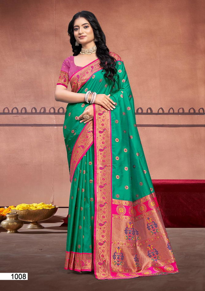 Sawariya Silk By Bunawat Wedding Wear Saree Suppliers In India