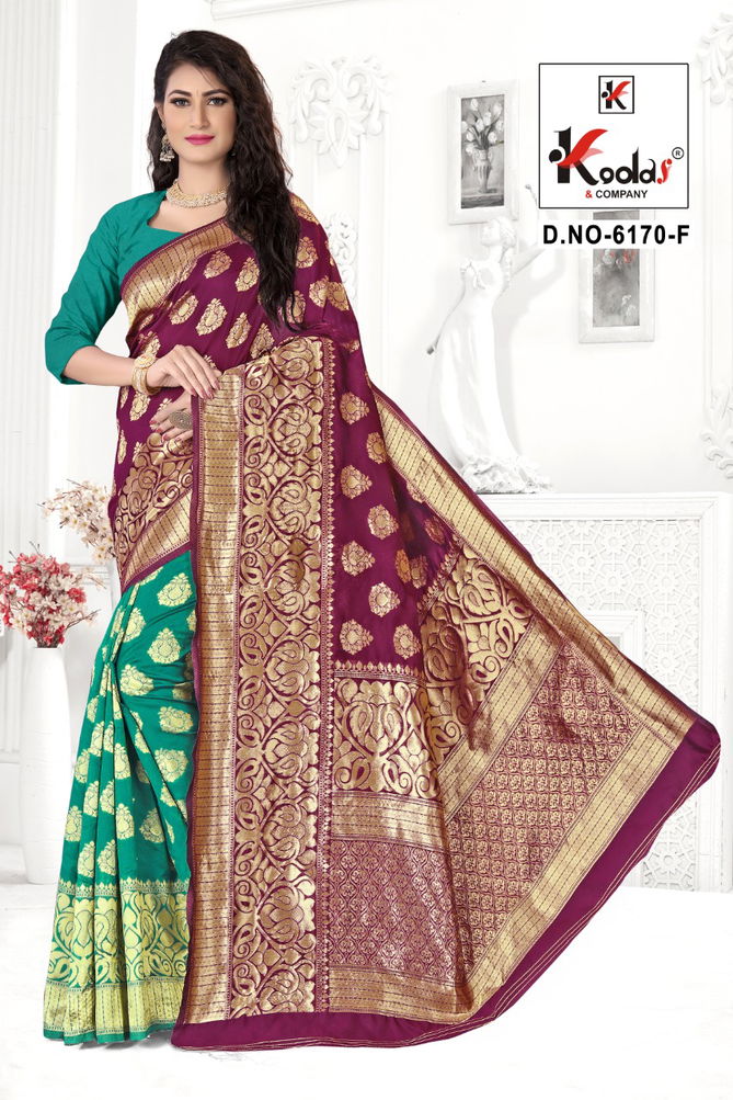 Suzuki 6170 Casual Wear Pure Silk Designer Sarees Collection
