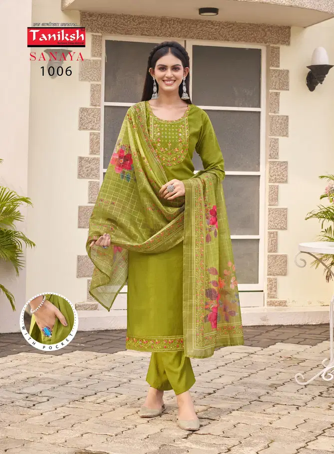 Sanaya Vol 1 By Taniksh Kurti Bottom With Dupatta  Wholesale Market In Surat With Price