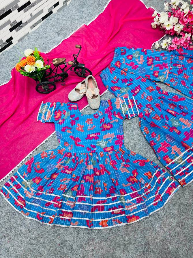 OC 149 Girls Wear Sharara Kids Wholesale Market In Surat