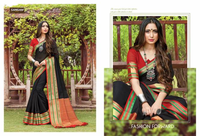 Sangam Godawari Cotton Handloom Festive Wear Designer Saree Collection
