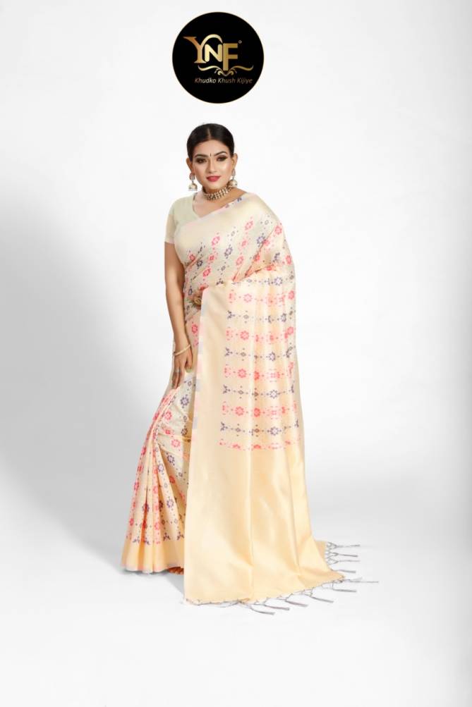 Ynf Mirraw Designer Silk Festive Wear Latest Saree Collection
