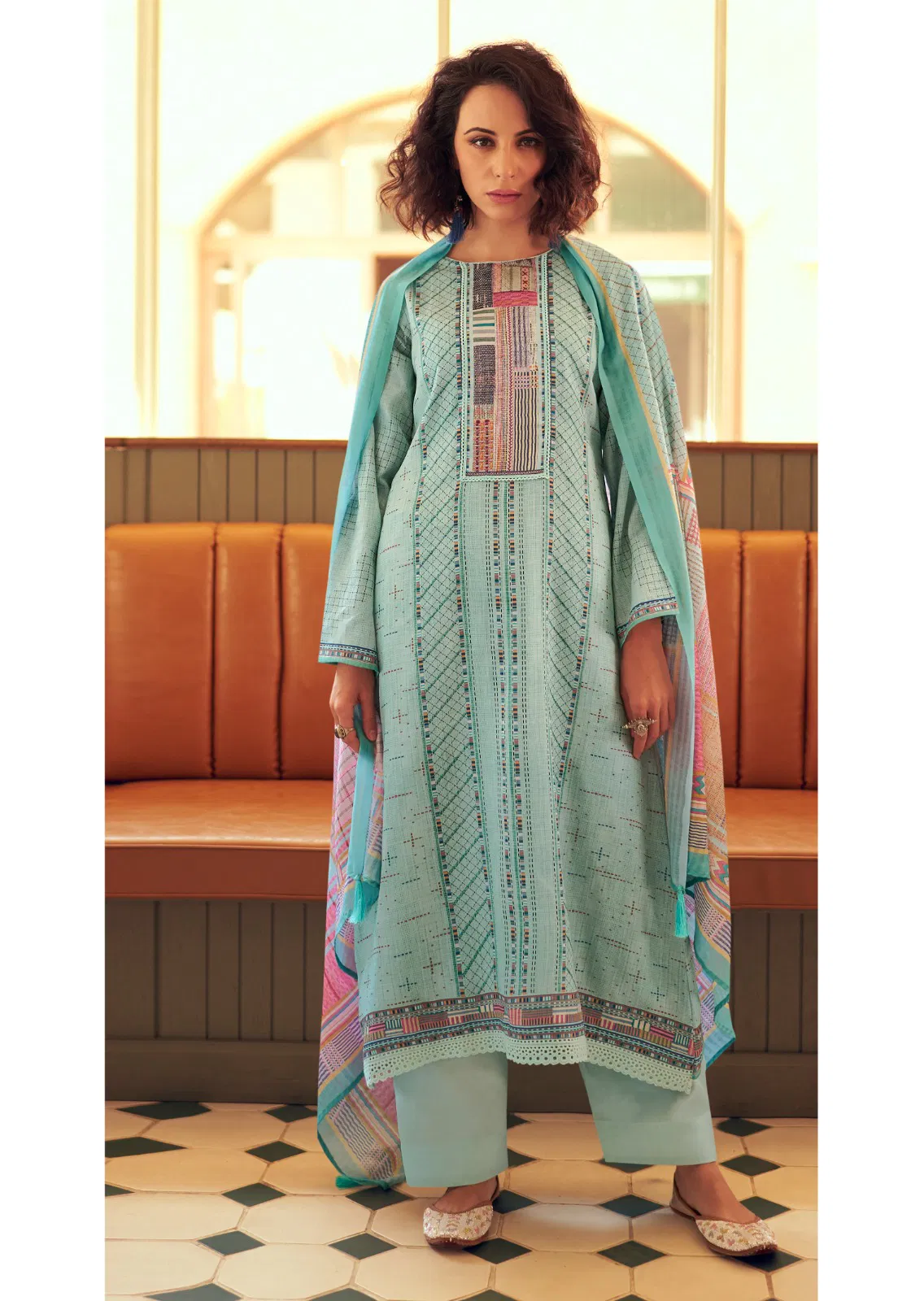 Gulfidan By Sadhana Jam Cotton Printed Dress Material Orders In India