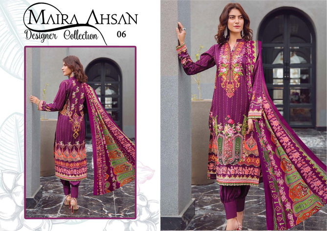 Maira Ahsan Designer Collection 1 Fancy Designer Casual Wear  Karachi Dress Material Collection
