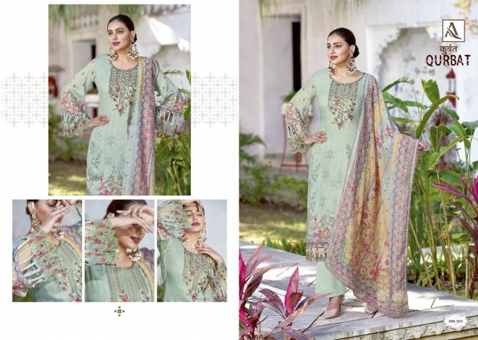 Alok Qurbat Designer Heavy Casual Wear Jam Cotton Designer Dress Material Collection