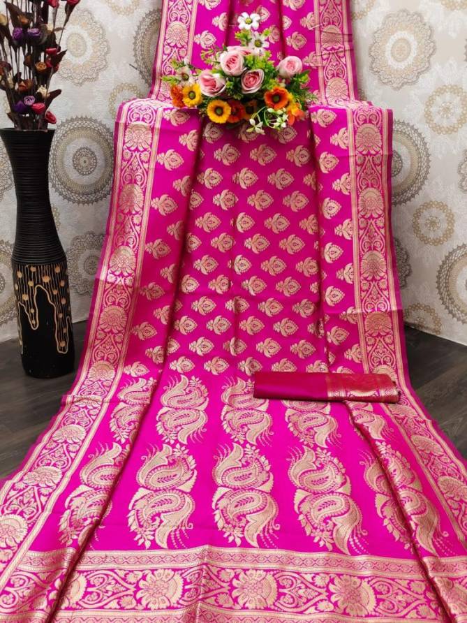 Niharika Silk 36 Designer Fancy Wedding Wear Banarasi jacquard Saree Collection
