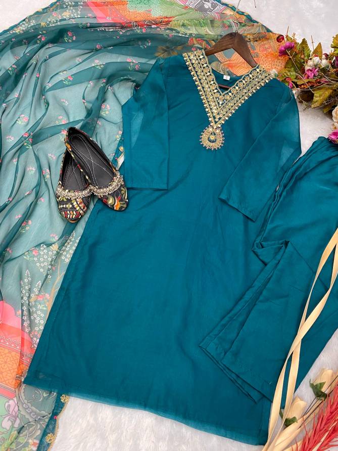BE 1739 Designer Organza Readymade Suits Wholesalers In Delhi