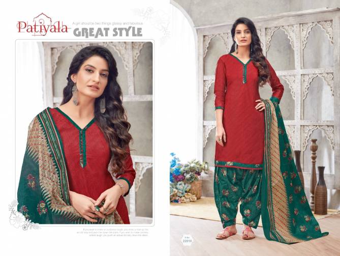 Ganesha Patiyala 22 New Designer Latest Casual Wear Printed Cotton Dress Material Collection 