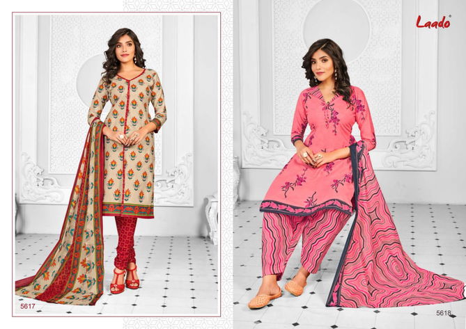 Laado 56 Latest Fancy Regular Casual Wear Designer Printed Cotton Collection
