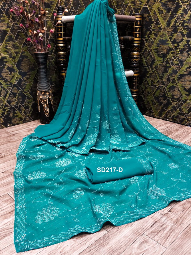 SD 217 A To D By Suma Designer Fancy Sarees Wholesale Shop In Surat