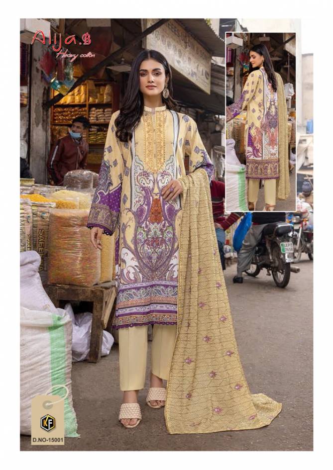 Keval Alija B 15 Casual Daily Wear Cotton Karachi Dress Material Collection