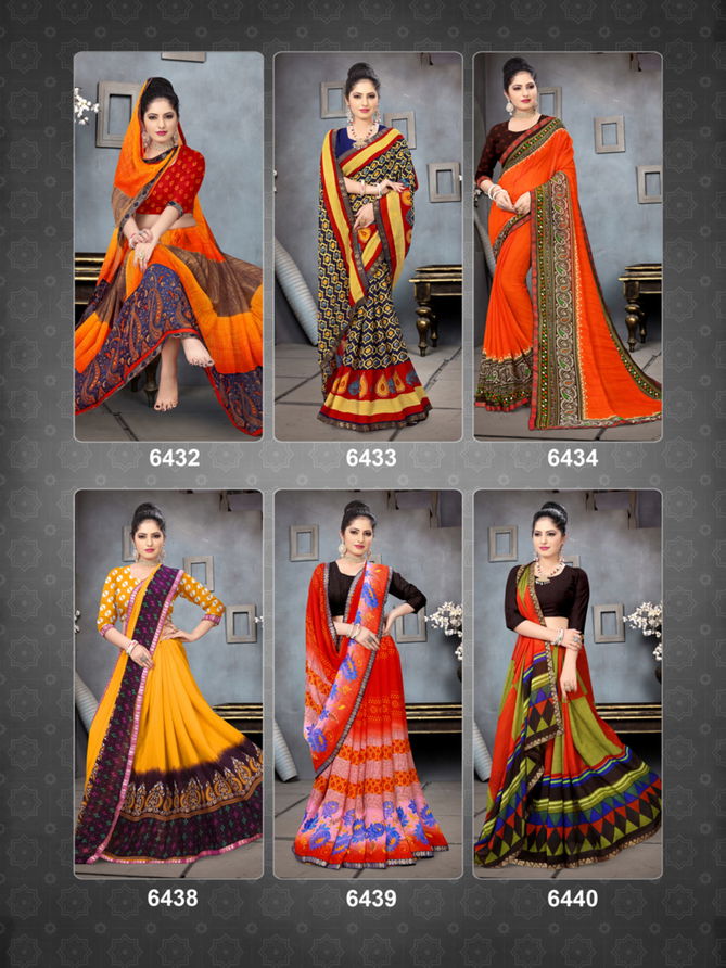 Haytee Advance Booking 12 Latest Daily Wear Heavy Dani Printed Saree Collection