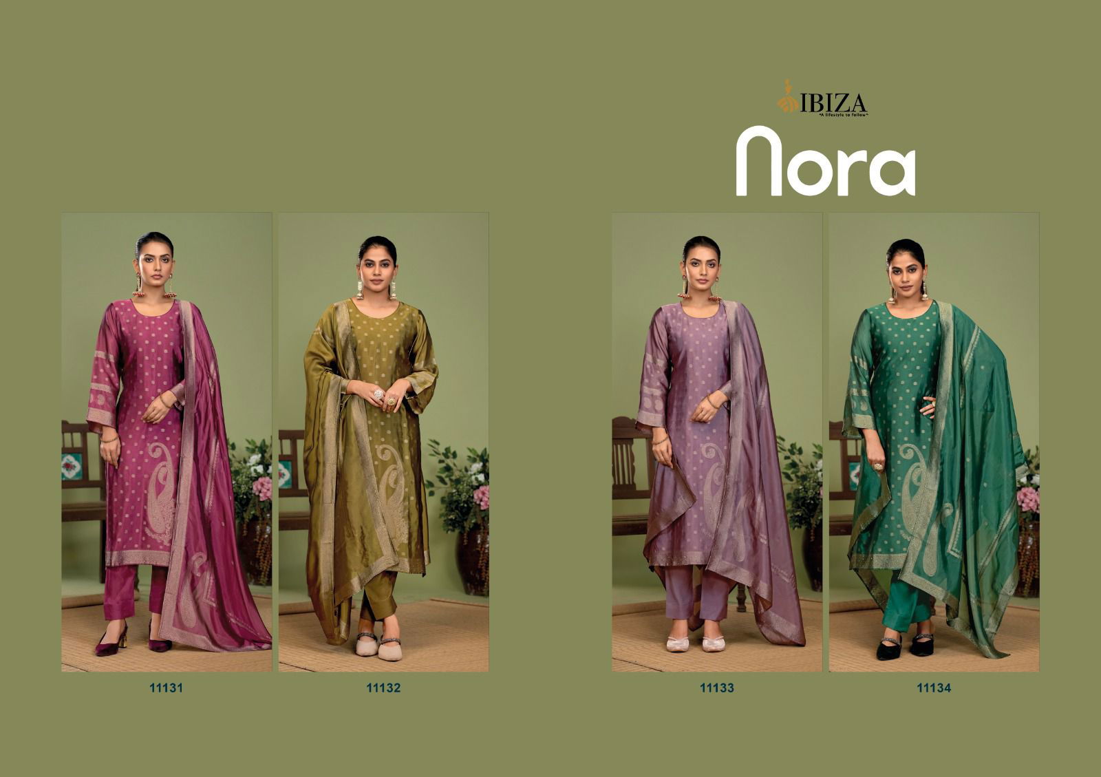 Nora By Ibiza Banglory Silk Wholesale Salwar Kameez Suppliers In Mumbai