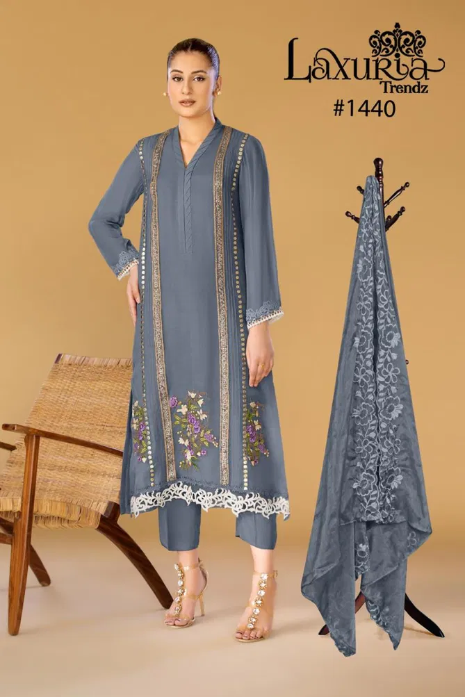 Laxuria Trendz 1440 Georgette Tunic Ready Made Wholesale Online