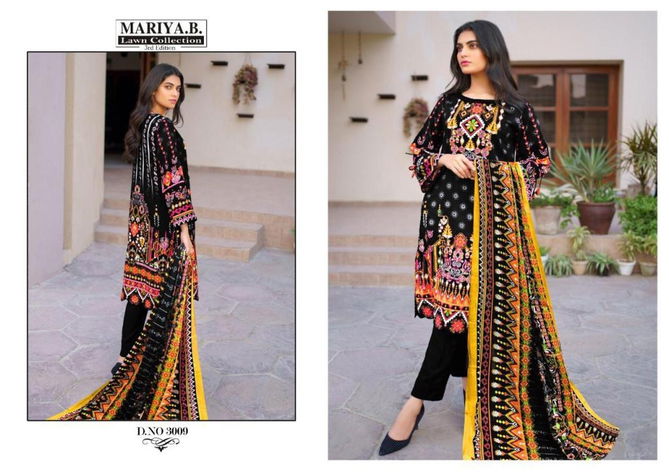 Mariya B Lawn Collection Edition 3 Latest fancy Designer Pure Lawn Cotton Karachi Dress Material Collection
