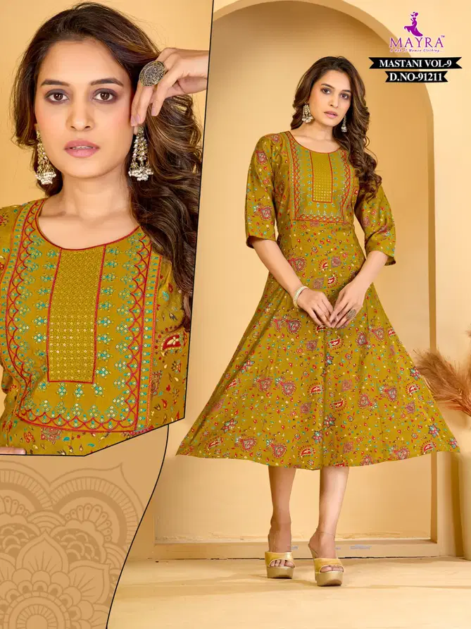 Mastani By Mayra Fancy Printed Kurtis Wholesale Clothing Distributors In India