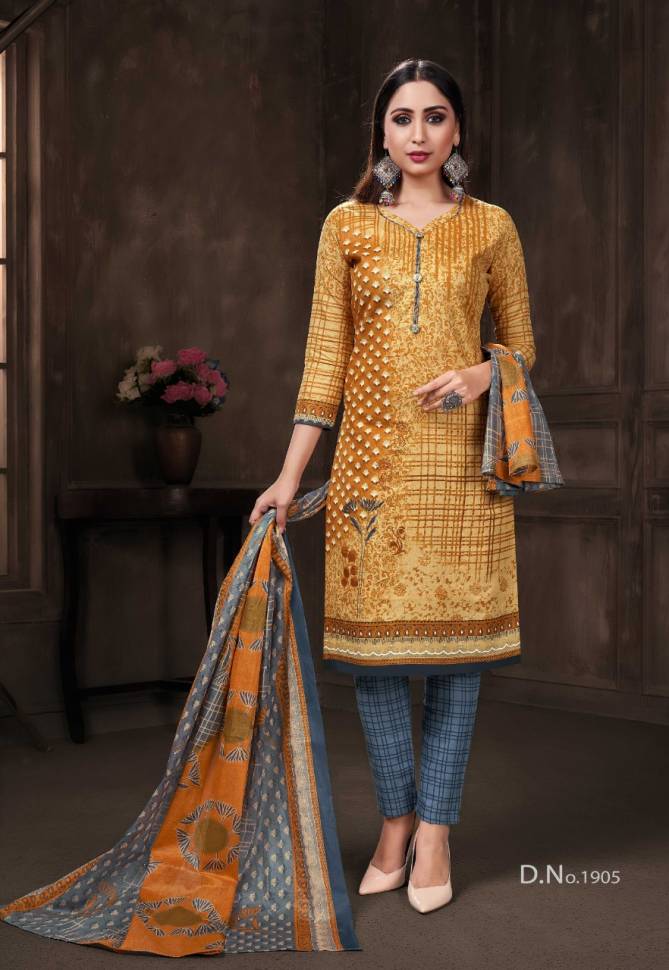 Sc Three Star vol 19 New Exclusive Cotton Printed Casual Wear Dress Material Collection 