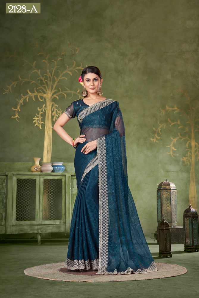 Jayshree 2128 A To D Shimmer Lining Designer Saree Wholesalers In Delhi