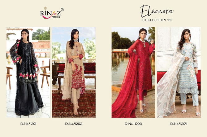 Rinaz Eleonora Collection 20 Exclusive Heavy Designer Pakistani Suit Collection 