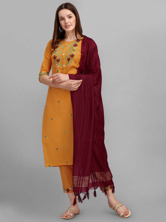 Vredevogel Leena Fancy Ethnic Wear Cotton Printed Ready Made Collection
