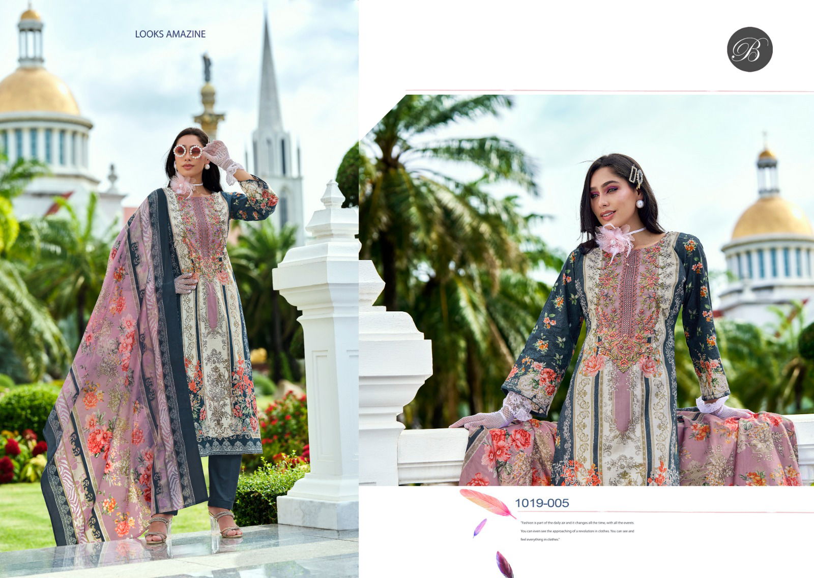 Naira Vol 88 By Belliza Cotton Printed Dress Material Exporters In India