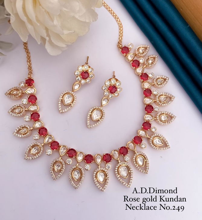 AD Diamond Wholesale Kundan Necklace Manufacturers