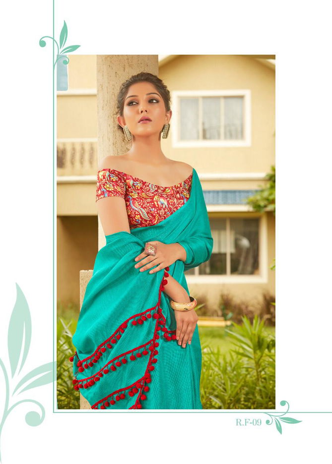 Shreyans Rpid Fire Designer Fancy Look Casual And Function Wear Saree Collection  